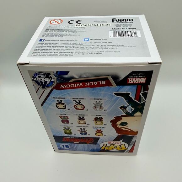 Black Widow #91 Avengers Age of Ultron Funko Pop Marvel Vinyl Figure - Picture 6 of 6